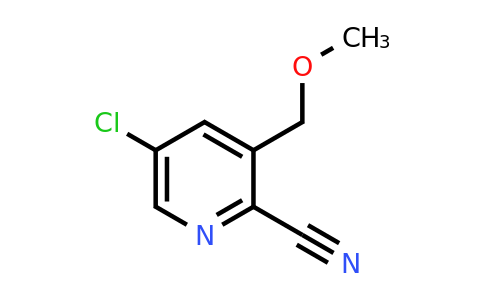 CAS 1386986-06-6 | 5-chloro-3-(methoxymethyl)picolinonitrile