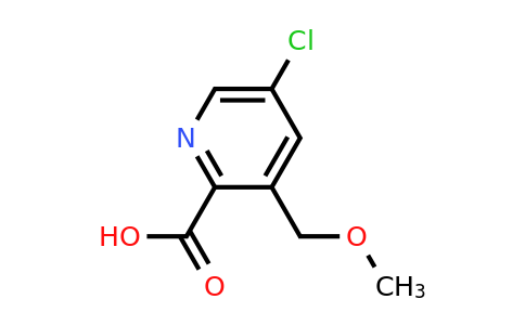 CAS 1386986-57-7 | 5-chloro-3-(methoxymethyl)picolinic acid
