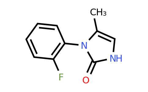 1-(2-Fluorophenyl)-5-methyl-2,3-dihydro-1H-imidazol-2-one