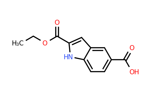 CAS 138731-14-3 | 2-(Ethoxycarbonyl)-1H-indole-5-carboxylic acid