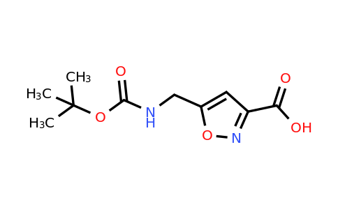 CAS 138742-19-5 | 5-([(Tert-butoxycarbonyl)amino]methyl)isoxazole-3-carboxylic acid