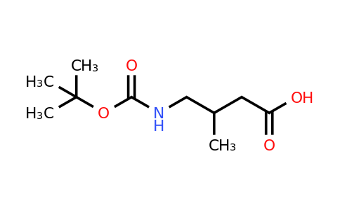 CAS 1387445-53-5 | 4-{[(tert-butoxy)carbonyl]amino}-3-methylbutanoic acid