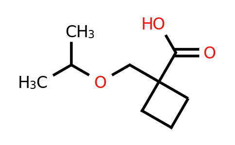 CAS 1387557-40-5 | 1-[(propan-2-yloxy)methyl]cyclobutane-1-carboxylic acid