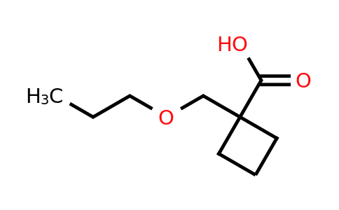 CAS 1387565-98-1 | 1-(propoxymethyl)cyclobutane-1-carboxylic acid