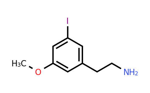 CAS 1388020-80-1 | 2-(3-Iodo-5-methoxyphenyl)ethanamine