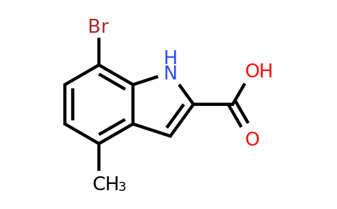CAS 1388032-64-1 | 7-bromo-4-methyl-1H-indole-2-carboxylic acid