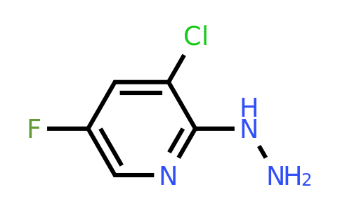 CAS 1388037-08-8 | 3-Chloro-5-fluoro-2-hydrazinylpyridine