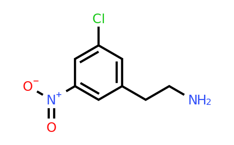 CAS 1388040-05-8 | 2-(3-Chloro-5-nitrophenyl)ethanamine
