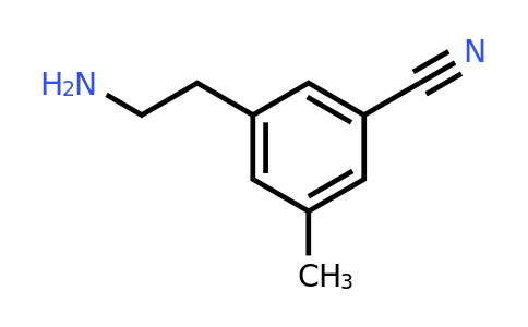 CAS 1388042-49-6 | 3-(2-Aminoethyl)-5-methylbenzonitrile