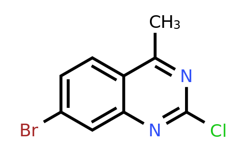 CAS 1388050-80-3 | 7-bromo-2-chloro-4-methyl-quinazoline