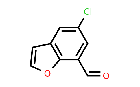 CAS 1388052-16-1 | 5-chloro-1-benzofuran-7-carbaldehyde