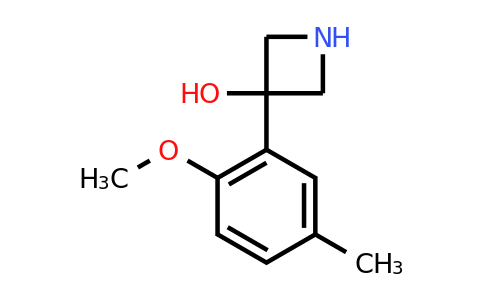 CAS 1388052-21-8 | 3-(2-methoxy-5-methylphenyl)azetidin-3-ol
