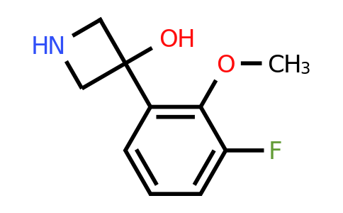 CAS 1388054-75-8 | 3-(3-fluoro-2-methoxyphenyl)azetidin-3-ol