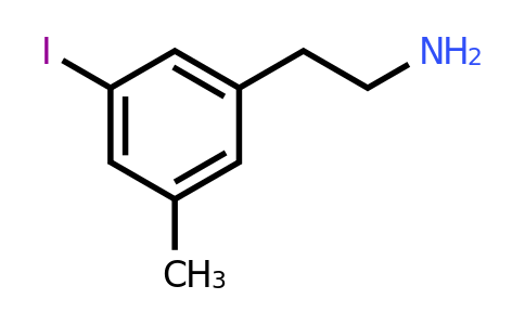 CAS 1388056-04-9 | 2-(3-Iodo-5-methylphenyl)ethanamine