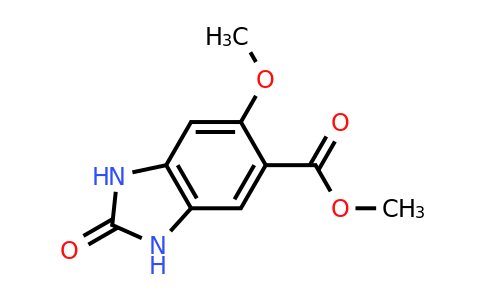 CAS 1388063-51-1 | methyl 6-methoxy-2-oxo-2,3-dihydro-1H-1,3-benzodiazole-5-carboxylate