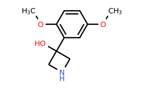 3-(2,5-dimethoxyphenyl)azetidin-3-ol