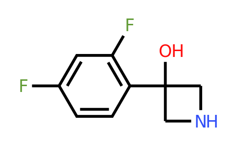 CAS 1388073-15-1 | 3-(2,4-difluorophenyl)azetidin-3-ol