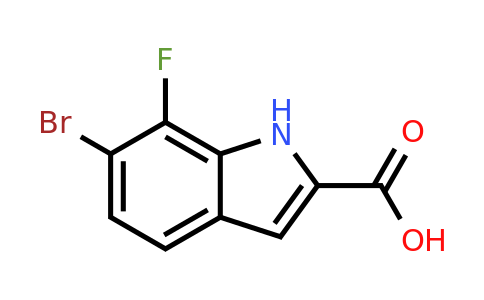 6-Bromo-7-fluoro-1h-indole-2-carboxylic acid