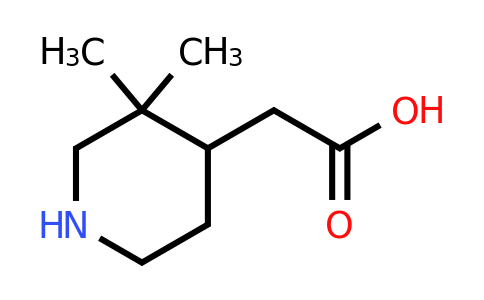 CAS 1388144-58-8 | 2-(3,3-dimethylpiperidin-4-yl)acetic acid