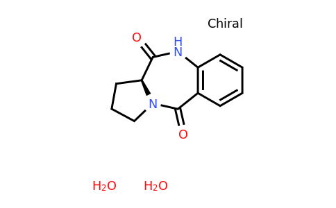 CAS 138865-23-3 | (S)-2,3-Dihydro-1H-benzo[e]pyrrolo[1,2-a][1,4]diazepine-5,11(10H,11aH)-dione dihydrate