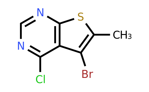 CAS 1388892-94-1 | 5-bromo-4-chloro-6-methylthieno[2,3-d]pyrimidine