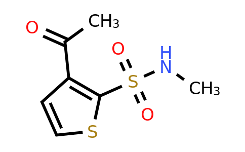 CAS 138891-01-7 | 3-Acetyl-N-methylthiophene-2-sulfonamide