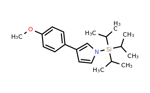 CAS 138900-59-1 | 3-(4-Methoxyphenyl)-1-(triisopropylsilyl)-1H-pyrrole