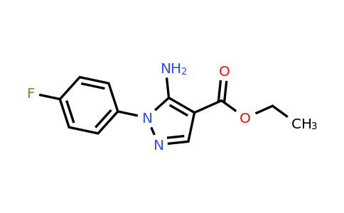 CAS 138907-68-3 | Ethyl 5-amino-1-(4-fluorophenyl)-1H-pyrazole-4-carboxylate