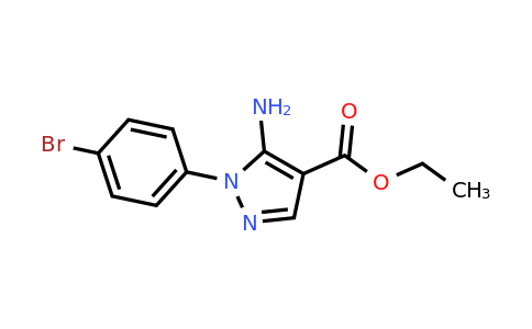 CAS 138907-71-8 | ethyl 5-amino-1-(4-bromophenyl)-1H-pyrazole-4-carboxylate
