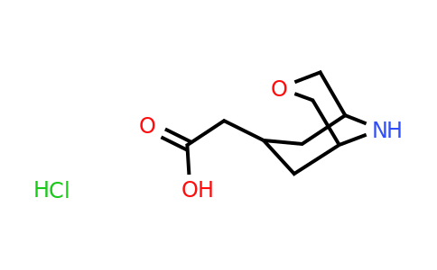 CAS 1389264-26-9 | endo-3-oxa-9-aza-bicyclo[3.3.1]nonane-7-acetic acid hydrochloride