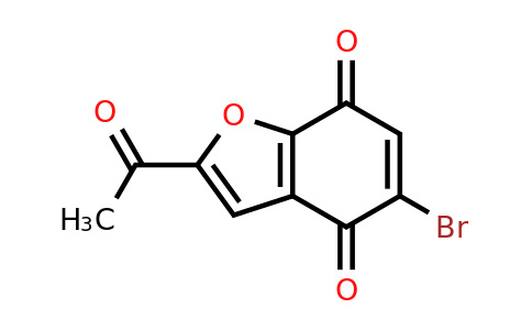CAS 1389264-29-2 | 2-Acetyl-5-bromo-benzofuran-4,7-dione