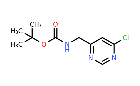 CAS 1389264-32-7 | tert-butyl N-[(6-chloropyrimidin-4-yl)methyl]carbamate
