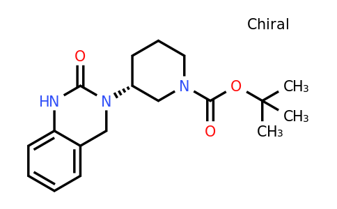 CAS 1389309-99-2 | (R)-tert-Butyl 3-(2-oxo-1,2-dihydroquinazolin-3(4H)-yl)piperidine-1-carboxylate