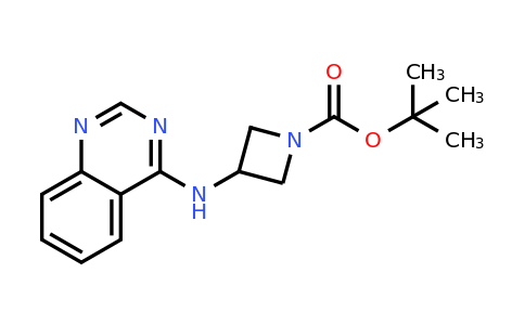 CAS 1389315-00-7 | tert-Butyl 3-(quinazolin-4-ylamino)azetidine-1-carboxylate