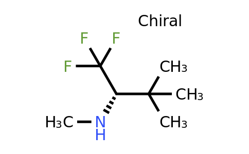 CAS 1389320-30-2 | (S)-N-Methyl-2,2-dimethyl-1-trifluoromethyl-propylamine