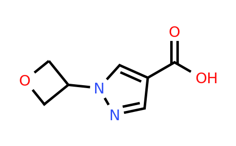 CAS 1389323-51-6 | 1-(Oxetan-3-yl)-1H-pyrazole-4-carboxylic acid