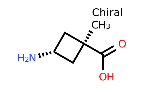CAS 1389441-74-0 | trans-3-amino-1-methylcyclobutane-1-carboxylic acid