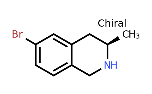 CAS 1389848-23-0 | (R)-6-Bromo-3-methyl-1,2,3,4-tetrahydro-isoquinoline