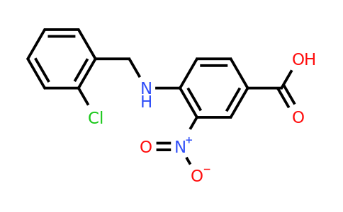 CAS 138992-77-5 | 4-{[(2-chlorophenyl)methyl]amino}-3-nitrobenzoic acid