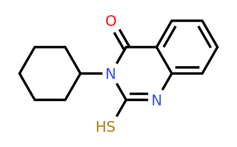 CAS 13906-06-4 | 3-cyclohexyl-2-sulfanyl-3,4-dihydroquinazolin-4-one