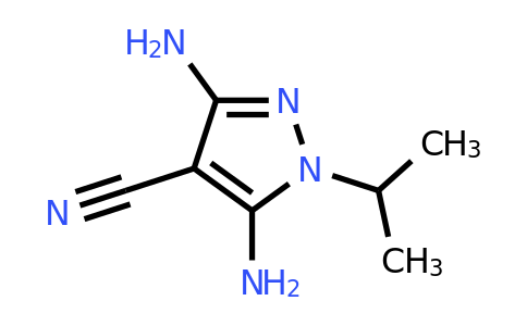 CAS 1390635-68-3 | 3,5-diamino-1-isopropyl-1H-pyrazole-4-carbonitrile