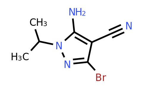 CAS 1390635-69-4 | 5-amino-3-bromo-1-isopropyl-1H-pyrazole-4-carbonitrile