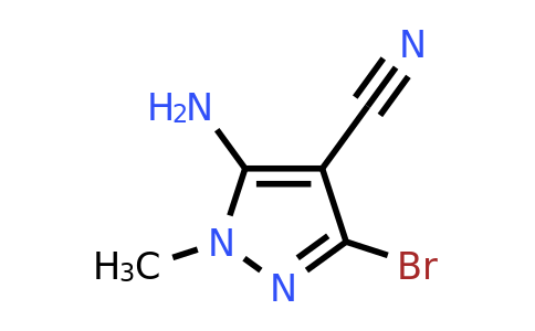 CAS 1390635-70-7 | 5-amino-3-bromo-1-methyl-1H-pyrazole-4-carbonitrile