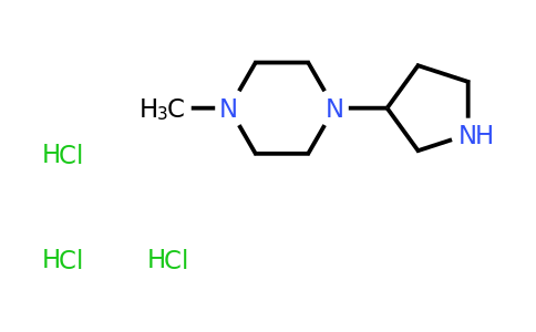 CAS 1390654-38-2 | 1-Methyl-4-(3-pyrrolidinyl)-piperazine trihydrochloride