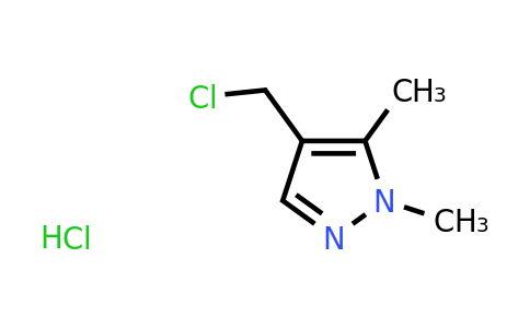 CAS 1390655-08-9 | 4-(chloromethyl)-1,5-dimethyl-1H-pyrazole hydrochloride