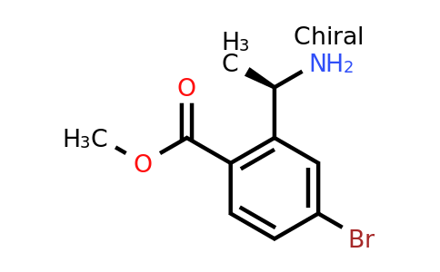 CAS 1390671-63-2 | (R)-2-(1-Amino-ethyl)-4-bromo-benzoic acid methyl ester