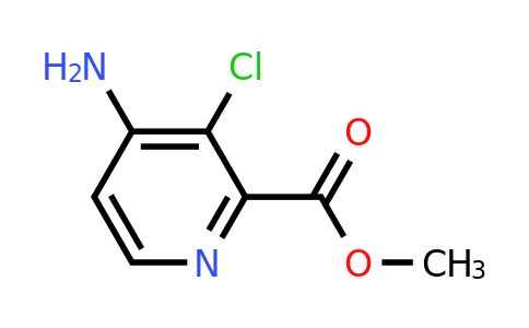 CAS 1391052-60-0 | methyl 4-amino-3-chloropicolinate