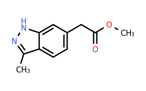 CAS 1391123-16-2 | methyl 2-(3-methyl-1H-indazol-6-yl)acetate