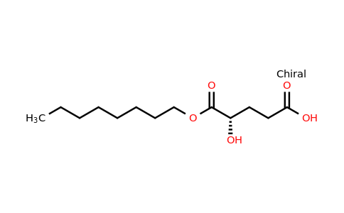 CAS 1391194-64-1 | (S)-2-Hydroxy-pentanedioic acid 1-octyl ester