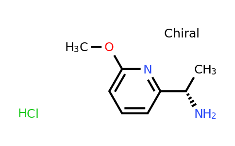 CAS 1391355-66-0 | (S)-1-(6-Methoxypyridin-2-yl)ethanamine hydrochloride